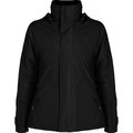 Parka mujer impermeable con capucha y bolsillos