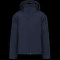 Parka softshell hombre con capucha y bolsillos Navy S