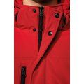 Parka softshell hombre con capucha y bolsillos