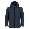 Parka unisex acolchada con capucha ajustable