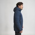 Parka unisex acolchada con capucha ajustable