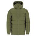 Parka unisex acolchada con capucha fija Vermi S