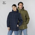 Parka unisex acolchada con capucha fija
