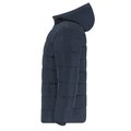 Parka unisex acolchada con capucha fija