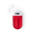 Pastillero con reloj temporizador Roj