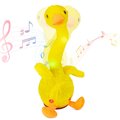 Pato bailarín con luces canciones y grabación