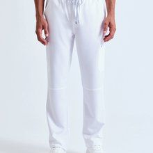 Pantalón cargo elástico con bolsillos Vital white S