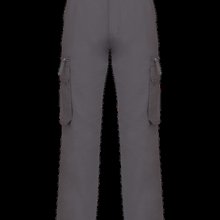 Pantalón multibolsillos 100% algodón Dark Grey 38 Fr