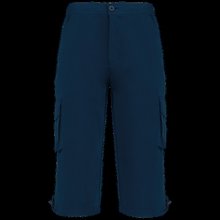 Pantalón pirata con bolsillos Sporty Navy S