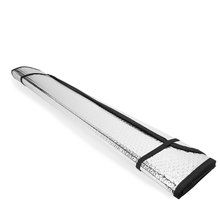Parasol coche de aluminio doble cara Negro