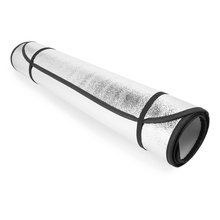 Parasol para coche con argollas Negro