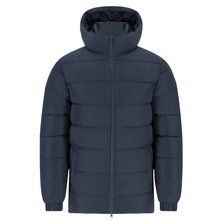 Parka unisex acolchada con capucha fija Mar S