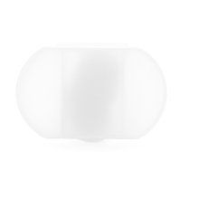 Pastillero con tres compartimentos Blanco Talla Única Adulto