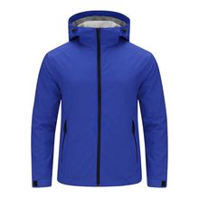 Parka Unisex con capucha Azul S