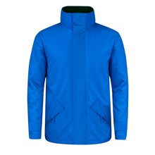 Parka Impermeable Polar Fleece Azul S