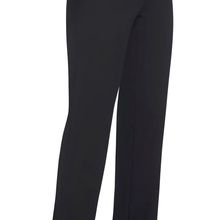 Pantalón de corte recto para mujer Black 6 Uk