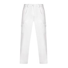 Pantalón Elástico con Bolsillos Blanco 38