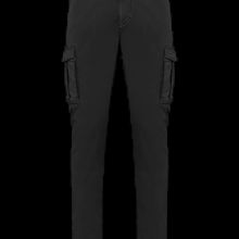 Pantalón cargo efecto lavado Washed Black 36 Fr