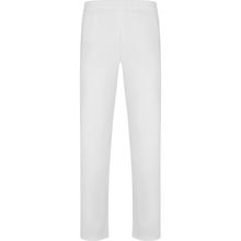 Pantalón Largo Unisex Corte Recto Blanco Xs