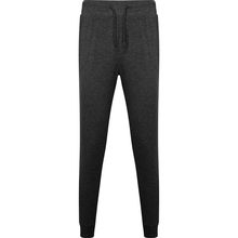 Pantalón largo unisex con puño en el bajo Negro Vigore Xs