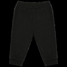 Pantalón de felpa bebé Black 6M