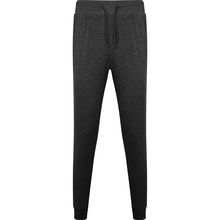 Pantalón largo unisex con puño en el bajo Negro Vigore Xs