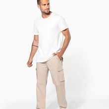 Pantalón ligero laboral multibolsillos Beige 38 Fr