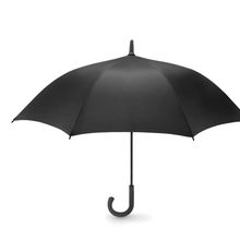 Paraguas antiviento de 23 pulgadas en metal lacado Negro