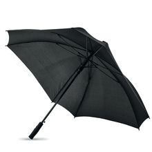 Paraguas Cuadrado 27'' Automático Negro