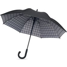 Paraguas diseño gentleman Negro
