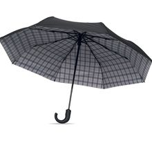 Paraguas plegable 23" doble capa Negro