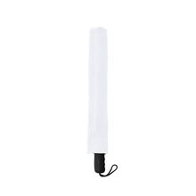 Paraguas plegable automático RPET y mango EVA Blanco