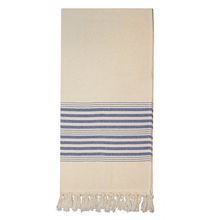 Pareo con Suave Toalla de Rizo Az-Pl