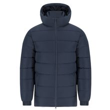 Parka unisex acolchada con capucha fija Mar S