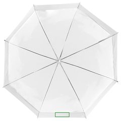 Paraguas Automático 98cm copa Transparente | Frontal | 120 x 60