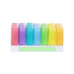 Pastillero semanal con 7 compartimentos | Area 4 | 70 x 7