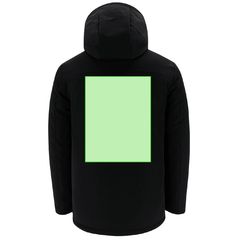 Parka unisex acolchada con capucha ajustable | Area 6 | 280 x 400