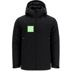 Parka unisex acolchada con capucha ajustable | Area 2 | 80 x 80