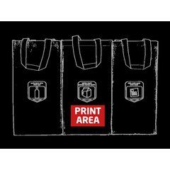 Pack 3 Bolsas Ecológicas Laminadas | 1 posición  | 160 x 100