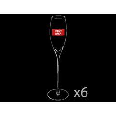 Pack 6 Copas de Cava Gigantes 300ml | Zona 1 | 30 x 15