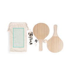 Palas de playa de madera con multijuegos | ZONA4 | 140 x 250