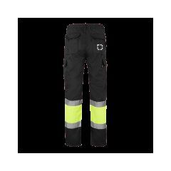Pantalón multibolsillos con bandas reflectantes | Bolsillo posterior del pantalón | 35 x 35