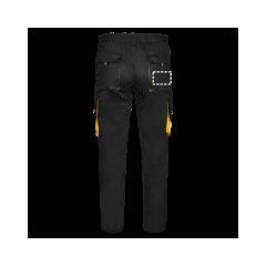 Pantalón sarga multibolsillos bicolor | Bolsillo posterior del pantalón | 100 x 70