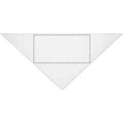 Pañuelo de Cabeza Triangular | SIDE 1 NECK | 400 x 200