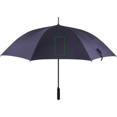 Paraguas Automático Antiviento 131cm | Frontal | 120 x 230