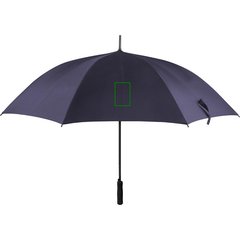 Paraguas Automático Antiviento 131cm | Frontal | 95 x 140
