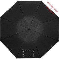 Paraguas cromado de 23 pulgadas plegable y reversible | PANEL 1 | 150 x 100