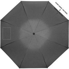 Paraguas cromado de 23 pulgadas plegable y reversible | PANEL 2 | 150 x 100