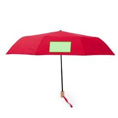 Paraguas ecológico plegable de plástico reciclado | Area 1 | 180 x 100