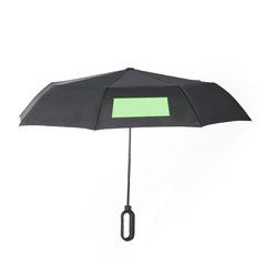 Paraguas plegable y resistente de 8 paneles con sistema antiviento | Area 1 | 180 x 100